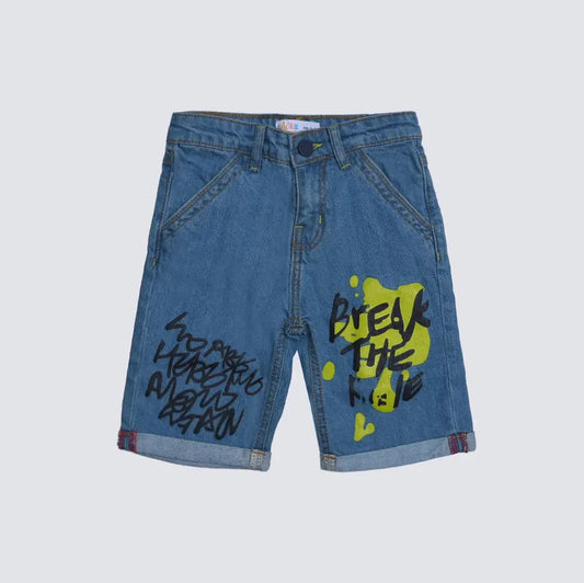 Boys printed short