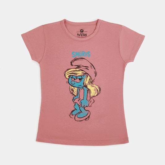 SMURFS GIRLS GRAPHIC TEE