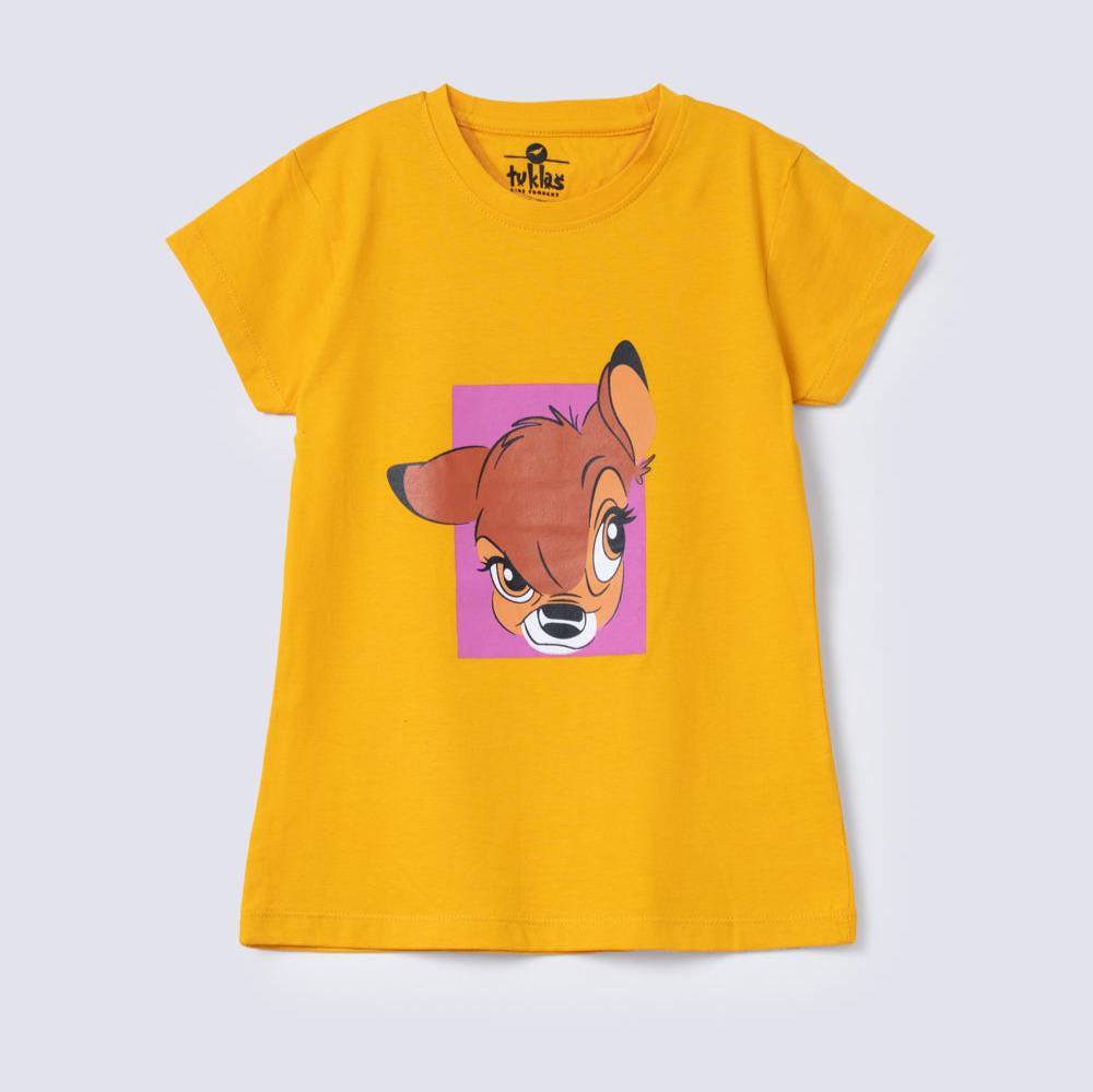 Bambi deer graphic t-shirt