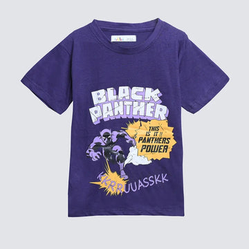 Black panther graphic t