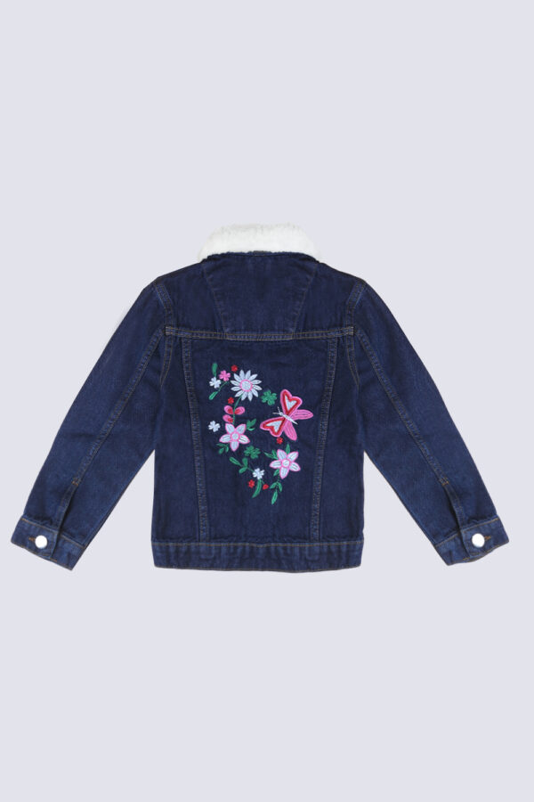 Butterfly embroided jacket