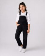 Black Denim dungaree