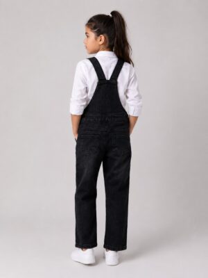 Black Denim dungaree