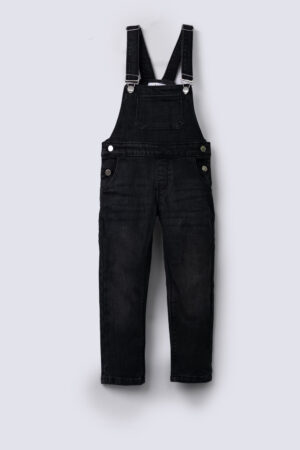 Black Denim dungaree