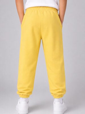 Boys Yellow Trouser BACKSDIE