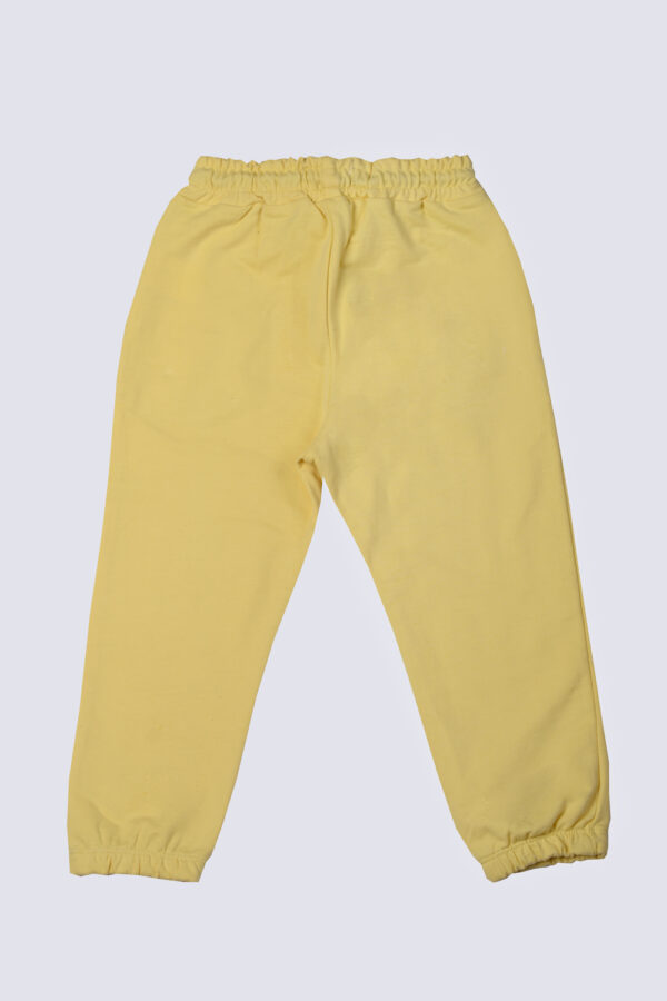 Boys yellow trouser backside