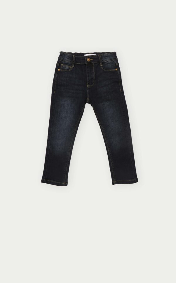 Skinny Fit Dark Wash Jeans