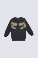 Dino Face Printed Sweatshirt