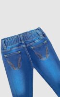 Elasticated Paperbag Girls Jeans