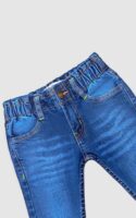 Elasticated Paperbag Girls Jeans