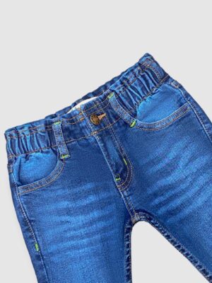 Elasticated paperbag girls jeans