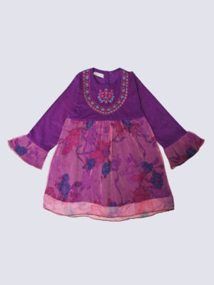 Embriodered Girls Frock