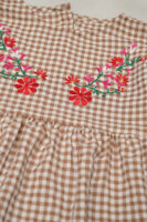 Embroiderd Check Suit