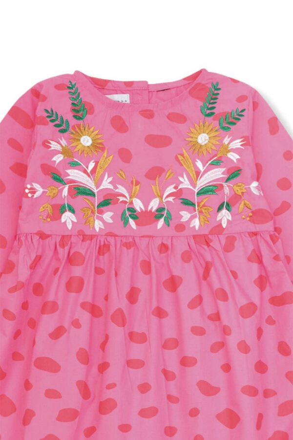 Embroiderd Girls Dress