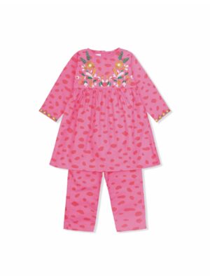 Embroiderd Girls Dress