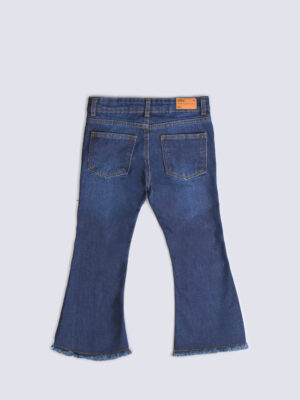 Embroidered Flared Jeans