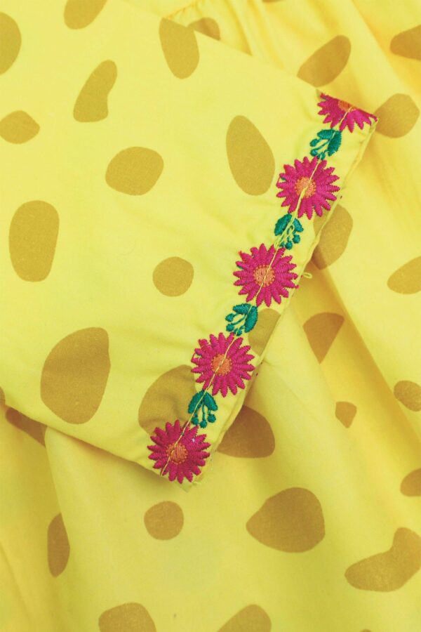 Embroidered Girls Dress