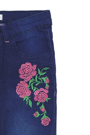 Girls Embroiderd Jeans