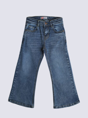 Girls Wide Leg Jeans