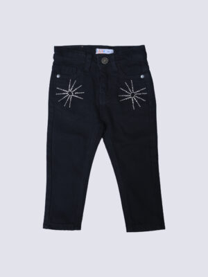 Girls Jeans With Daimnties