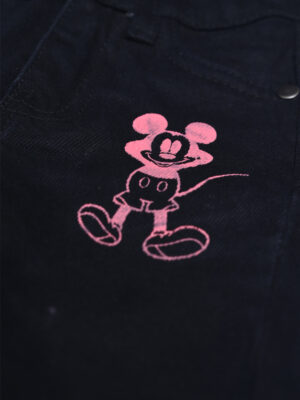 Mouse printed jeans
