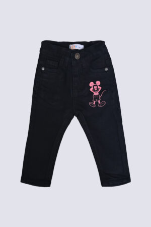 Mouse printed jeans