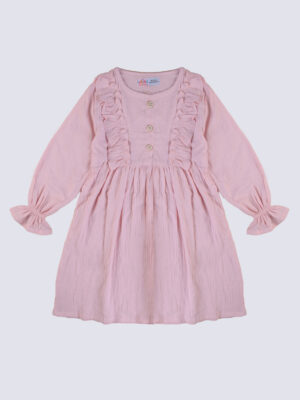 Pink Double Frill Frock