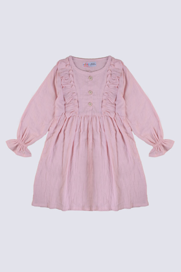 Pink Double Frill Frock