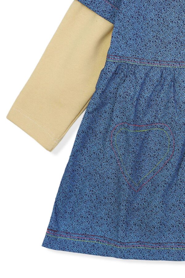 Printed Top With High Neck