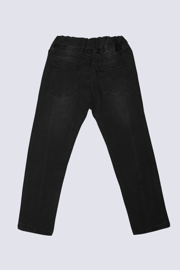 black slim fit boys pant