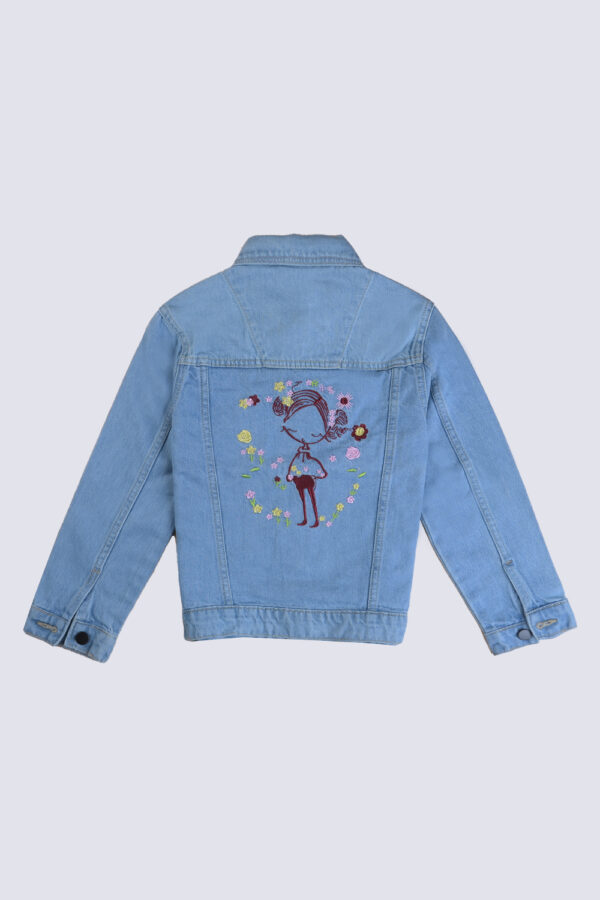 Embriodered Girls Jacket