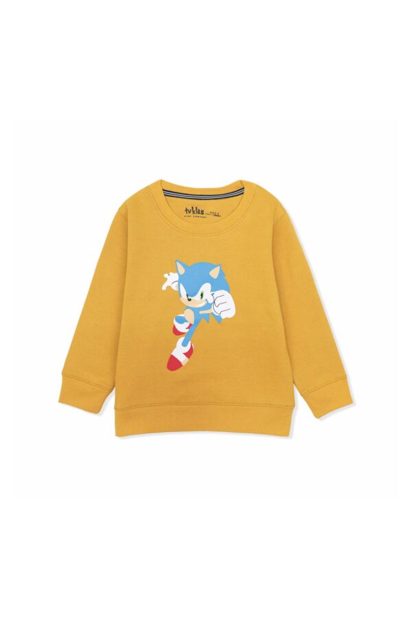 sonic printed sweatshirt