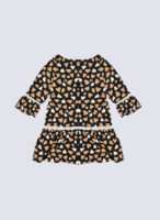 Heart Printed Girls Frock