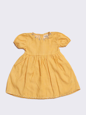 Girls Handmade Work Frock