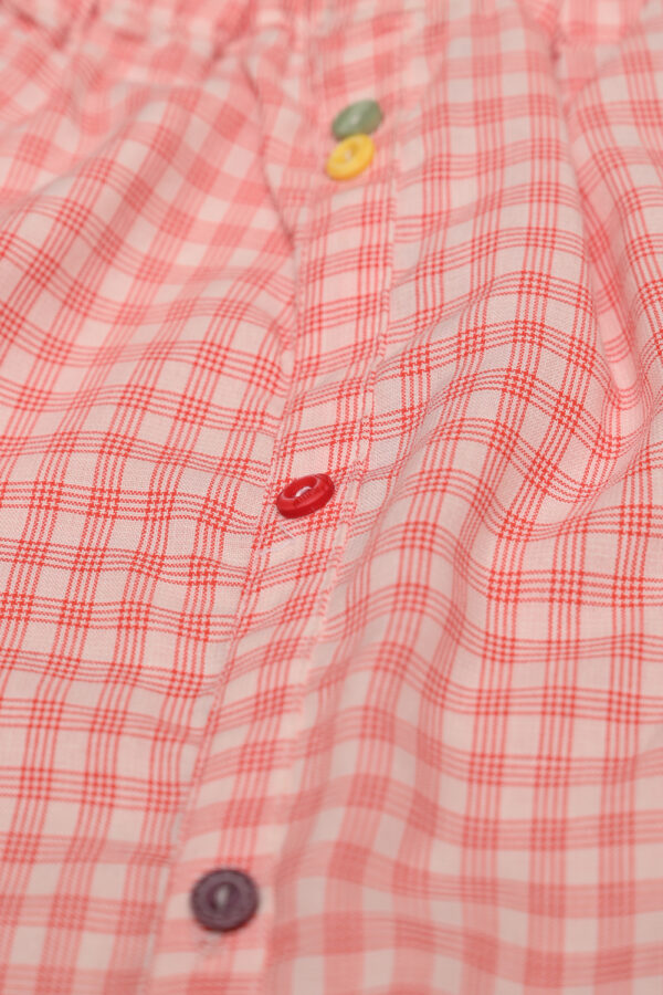 Shoulder Striped Dress