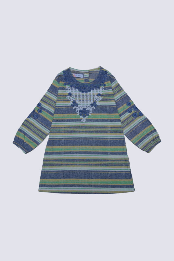 Embriodered girls kurta