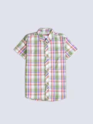 Checkered Short Sleeves Shirt
