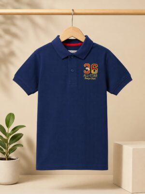 Boys Blue Polo Shirt