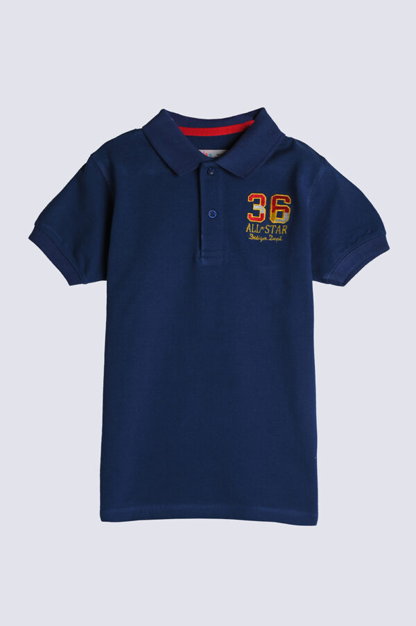 Boys Blue Polo Shirt