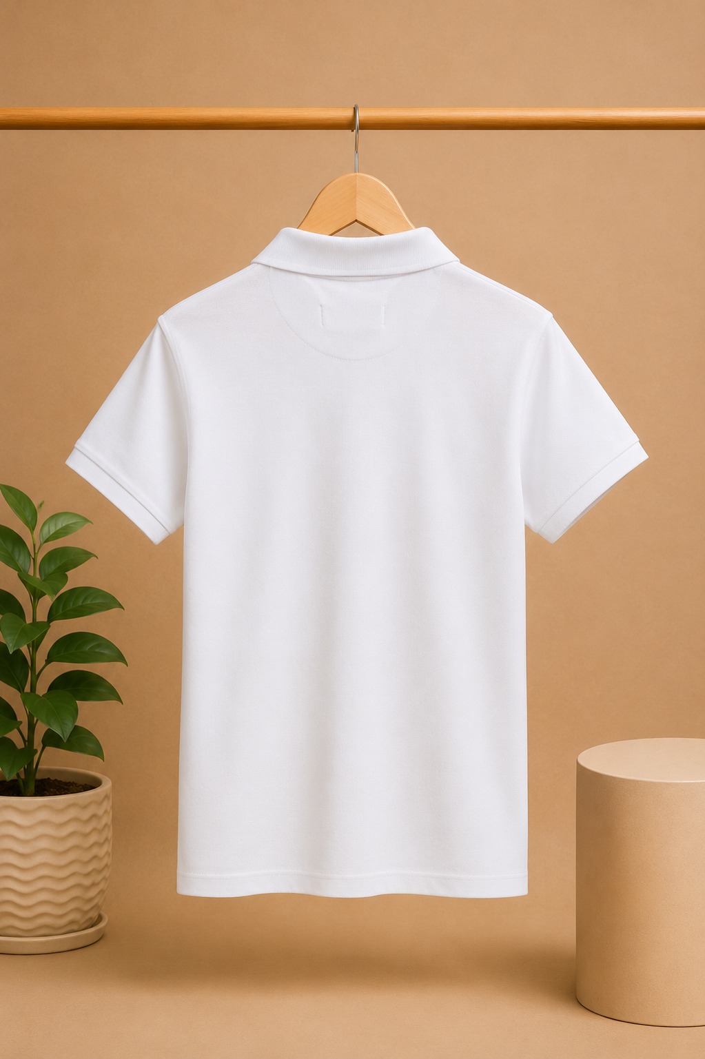 Boys White Polo Shirt