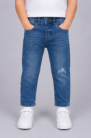 Boys Pant With Ribbing