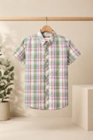 Checkered Short Sleeves Shirt