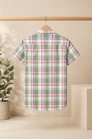 Checkered Short Sleeves Shirt