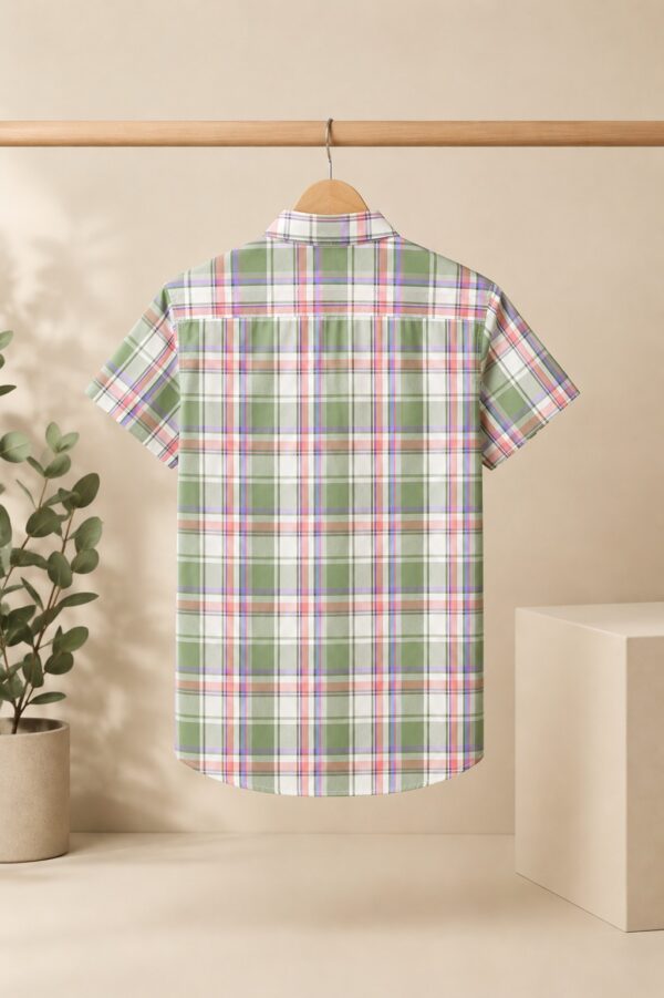Checkered Short Sleeves Shirt