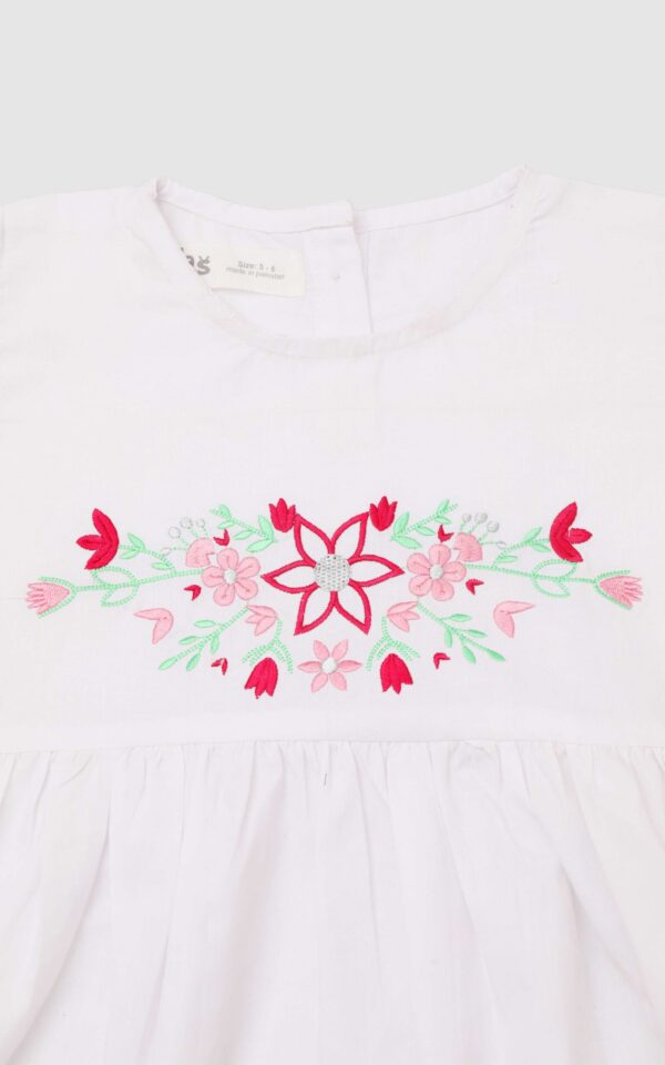 Girls Embroidered Top