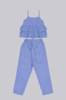 Girls Sleeveless Top With Trouser