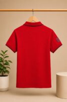 Contrast Tipping Boys Polo
