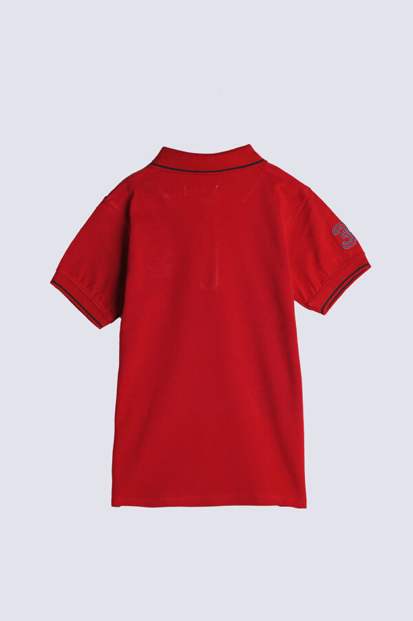 Contrast Tipping Boys Polo