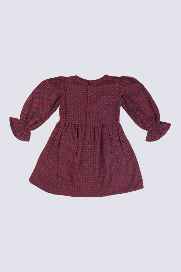 Double frill frock