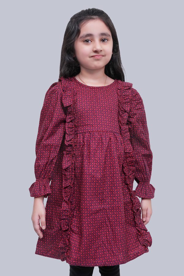 Double frill frock
